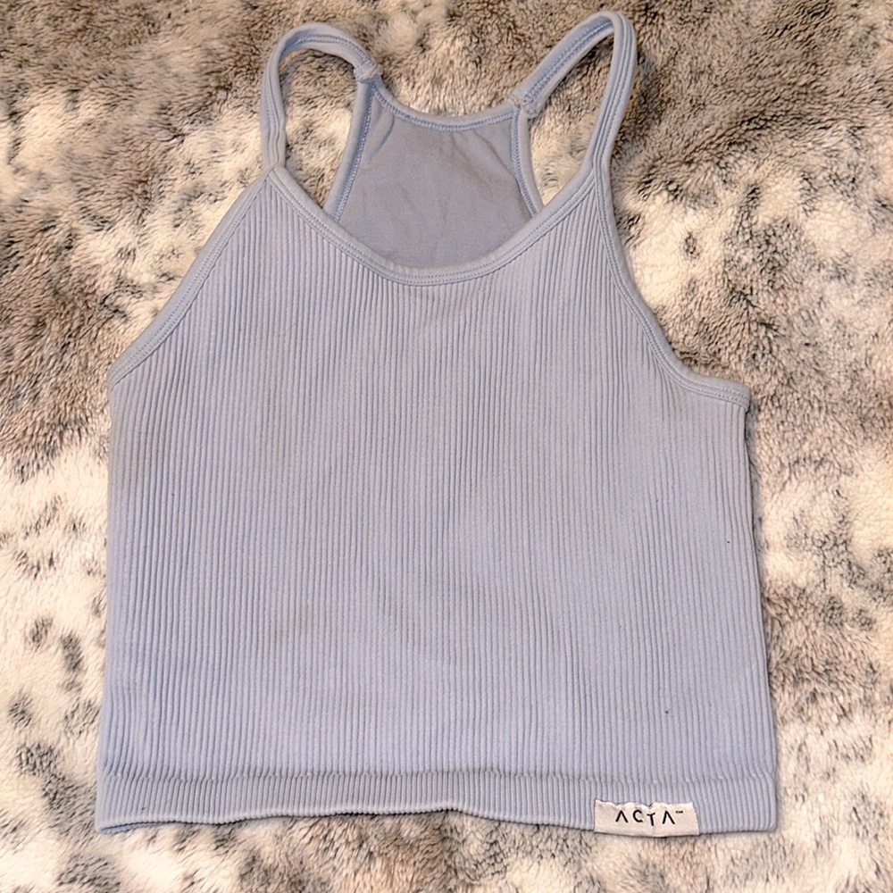 Acta winter blue sports bra high support